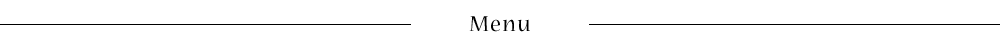 Menu メニュー